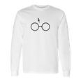 Harry Pawter Cute Glasses Potter Scar Long Sleeve T-Shirt