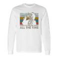 Heres To Feeling Good All The Time Seinfeld Quote Lovers Cosmo Kramer Fan Long Sleeve T-Shirt