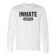 Inmate 45589 Long Sleeve T-Shirt