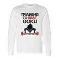 Interesting Vegetatraining To Beat Goku Or At Least Krillin Long Sleeve T-Shirt