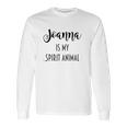 Joanna Is My Spirit Animal Graphic Long Sleeve T-Shirt