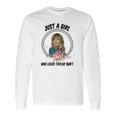 Just A Girl Who Loves Taylor Swift Long Sleeve T-Shirt