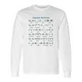 Kaomoji Kawaii Cute Japanese Text Face Emoticons Emoji Cool Gifts Tshirt Long Sleeve T-Shirt