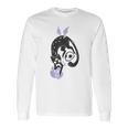 Kawaii Black Cat Pastel Goth Soft Grunge Clothing Long Sleeve T-Shirt