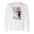 Kawaii Pastel Goth Unicorn Cute Gothic Girl Wicca For Kids Long Sleeve T-Shirt