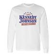 Kennedy Johnson 1960 Presidential Jfk Long Sleeve T-Shirt