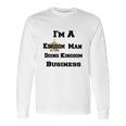 Kingdom Business Man Long Sleeve T-Shirt