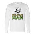 Kolache Man Czech Slovak Pastry Central Europe Design Long Sleeve T-Shirt