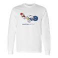 Korea Taekwondo Kick Mma Martial Arts Long Sleeve T-Shirt