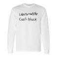 Lenny White Carl Black Long Sleeve T-Shirt