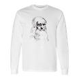 Leonardo Da Vinci Portrait Art Long Sleeve T-Shirt