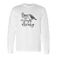 Literary Gift Edgar Allan Poe Nevermore Raven Long Sleeve T-Shirt