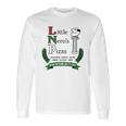 Little Neros Pizza White Tee T-Shirt Long Sleeve T-Shirt