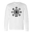 Lost Dharma Station Logos Long Sleeve T-Shirt