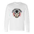 Lucha Libre Retro Mexican Wrestler Long Sleeve T-Shirt