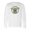 The Mandalorian Child Baby Yoda Chibi Soup Long Sleeve T-Shirt