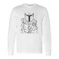 The Mandalorian Muted Warrior Long Sleeve T-Shirt