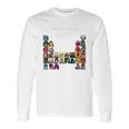 Marvel Periodic Table Of Heroes & Villains Retro T-Shirt Long Sleeve T-Shirt