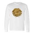 Medusa Head Snake Hair Greek Mythology Monster Long Sleeve T-Shirt