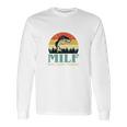 Milf Man I Love Fishing Vintage Long Sleeve T-Shirt