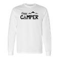 Mirage Pet Products Happy Camper Screen Print Dog Long Sleeve T-Shirt