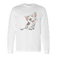 Moana Pua Drawn Smile Graphic Long Sleeve T-Shirt