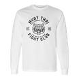 Muay Thai Fight Club Tiger Kick Boxing Gift Long Sleeve T-Shirt