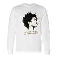 Music Rapper Lauryn Hill Black Girl Magic Gift Melanin Afro Queen Tops Long Sleeve T-Shirt