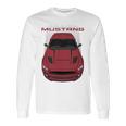 Mustang Gt Cs 2016 2017 Ruby Red Long Sleeve T-Shirt