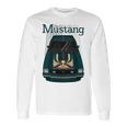 Mustang King Cobra 1978 Aqua Metallic Long Sleeve T-Shirt