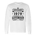 Noviembre 1970 El Nacimiento De Las Leyendas Long Sleeve T-Shirt