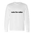 Nuke The Valley Sports Bra By American Apparel Long Sleeve T-Shirt