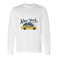 Nyc New York Yellow Cab Taxi Gift Souvenir Long Sleeve T-Shirt