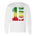 One Love Jamaica Apparel Rasta Reggae Music Caribbean Pride Long Sleeve T-Shirt