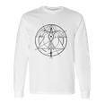 Phoenix Ascending Third Eye Sacred Geometry Long Sleeve T-Shirt