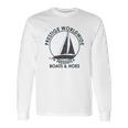 Prestige Worldwide Funny Cool Boats And Hoes Long Sleeve T-Shirt