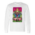 Randy Macho Man Savage Cartoon Wrestling Long Sleeve T-Shirt