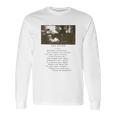 Raven Midnight Dreary Nevermore Literature Edgar Allan Poe Long Sleeve T-Shirt