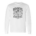 Red Devil Clothing Headed For Hell Long Sleeve T-Shirt