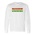 Reggae Music Roots Rock Jamaica Rastafari Rasta Gift Long Sleeve T-Shirt