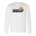 Retro Rio De Janeiro Beach Sunset Long Sleeve T-Shirt