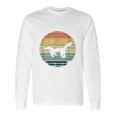 Retro Vintage Honey Badger Animal Long Sleeve T-Shirt