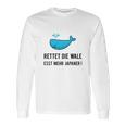 Rettet Die Wale Gewitter Im Kopf Tourette Gisela Long Sleeve T-Shirt