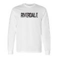 Riverdale City Long Sleeve T-Shirt