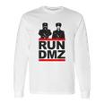 Run Dmz Funny Communist North Korea Long Sleeve T-Shirt