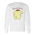 Sanrio Pompompurin Backside Long Sleeve T-Shirt