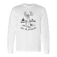 Save The Jackalope Tee Funny Jackrabbi Apparel Long Sleeve T-Shirt