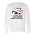 Senior 2020 Graduation Fun Done Wayne State University 2020 Long Sleeve T-Shirt