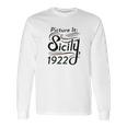 Sicily 1922 Television Funny Retro 80S Graphic Long Sleeve T-Shirt