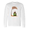 Snoopy With Friends Hippie Car Autumn Leaf Long Sleeve T-Shirt